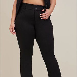 Torrid size 12T Black Slim Boot Trouser